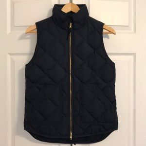 Jcrew navy vest